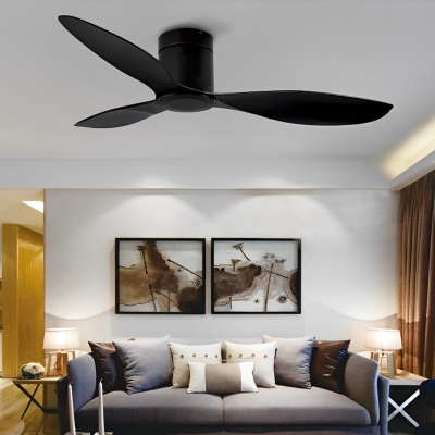 LED muto a 3 pale dimmerabile con ventilatori da soffitto moderni a distanza con luci