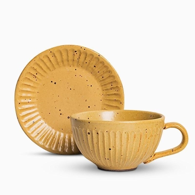 Set di ciotole per cereali in gres da 2 pezzi