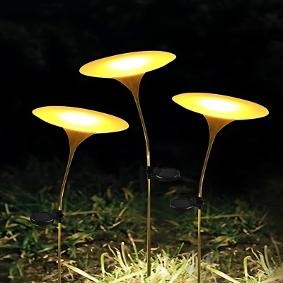 Luci da giardino solari moderne creative intelligenti regolabili a forma di fungo all'aperto