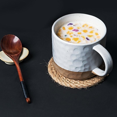 Tazze da caffè in gres Tazze da tè in tazza di cereali