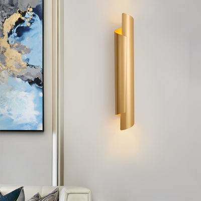 Illuminazione creativa su e giù in metallo Illuminazione nordica per applique da parete a LED