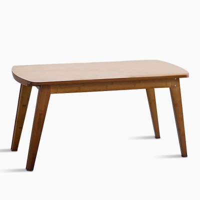 Tavolini Rettangolari in Legno con Burlywood Marrone Scuro