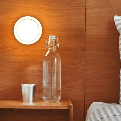 Lampada da parete con illuminazione per applique da bagno nordica G9 impermeabile rotonda creativa