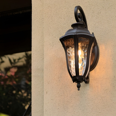 Lampade da parete per esterni in stile europeo in alluminio pressofuso creativo impermeabile