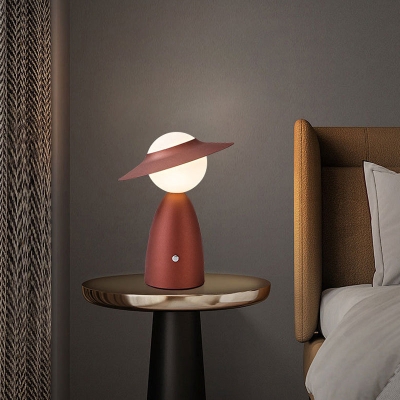 Personalità Lampade da tavolo con controllo touch e dimmerazione continua ricaricabili tramite USB