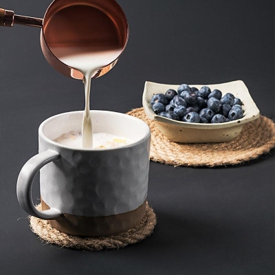 Tazze da caffè in gres Tazze da tè in tazza di cereali